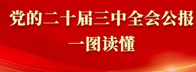 黨的二十屆三中全會公報(bào)一圖讀懂